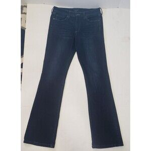 Banana Republic Jeans Womens 8/29 Blue Dark Wash Slim Boot Cut Stretch Jeans